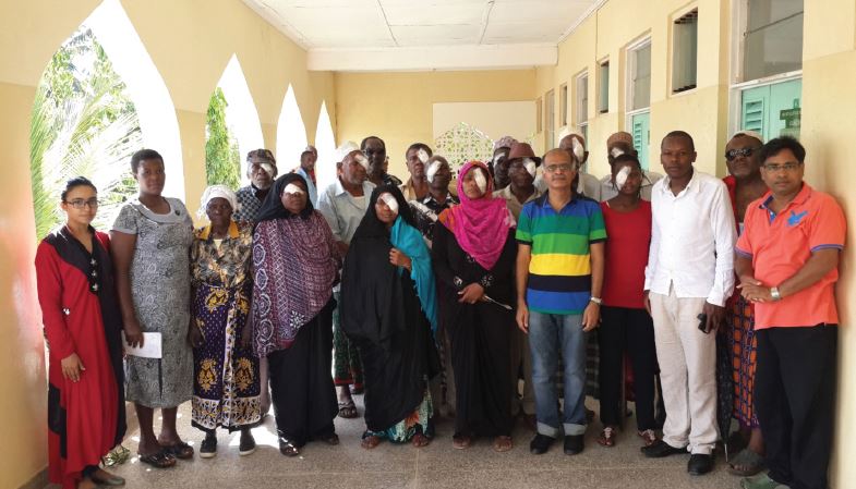 Mega eye camp at King Fahad