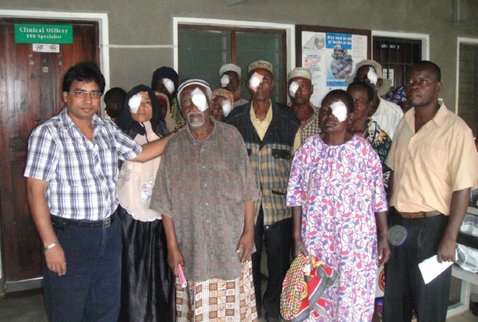 Mega eye camp at King Fahad